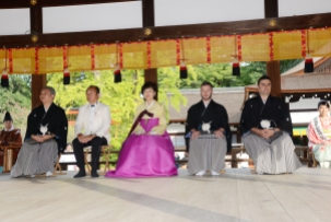Kyoto, 20/20/2016 - La cerimonia di premiazione dei Sake Samurai 2016.